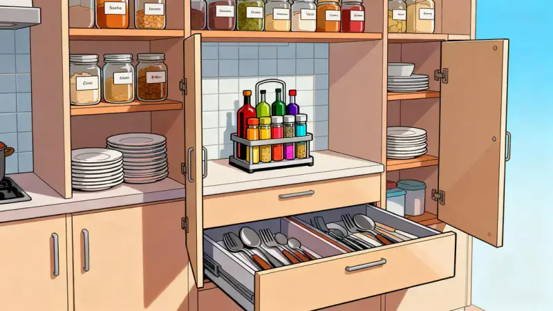How to Organize Kitchen Cabinets for Maximum Efficiency